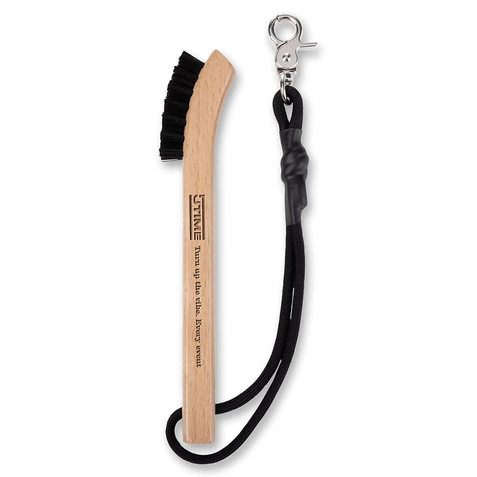 Deodar Beech Wood Golf Club Brush Cleaner w/Clip