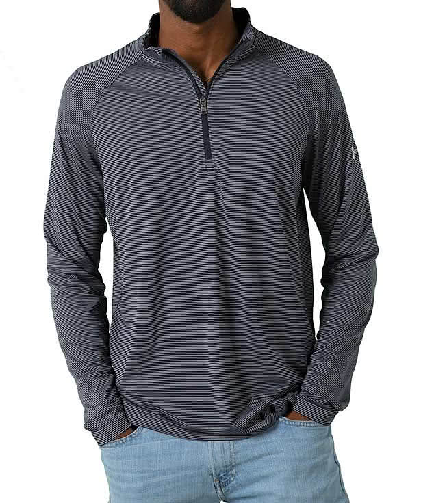 Under Armour Tech Stripe Quarter Zip Performance Shirt