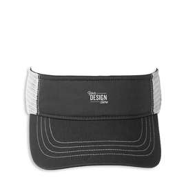 Richardson Trucker Visor - Color: Charcoal / White