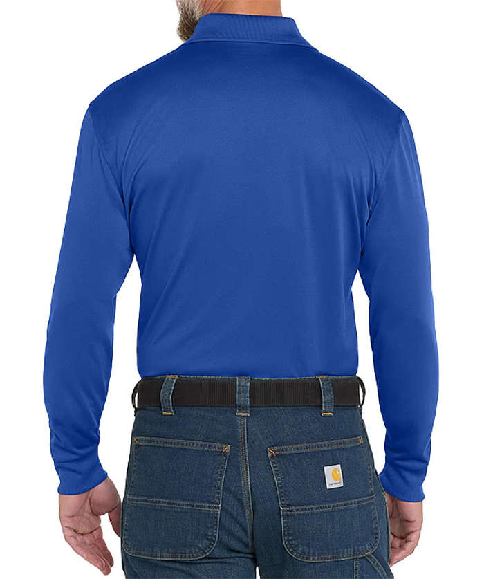 CornerStone Select Snag-Proof Tactical Long Sleeve Performance Polo