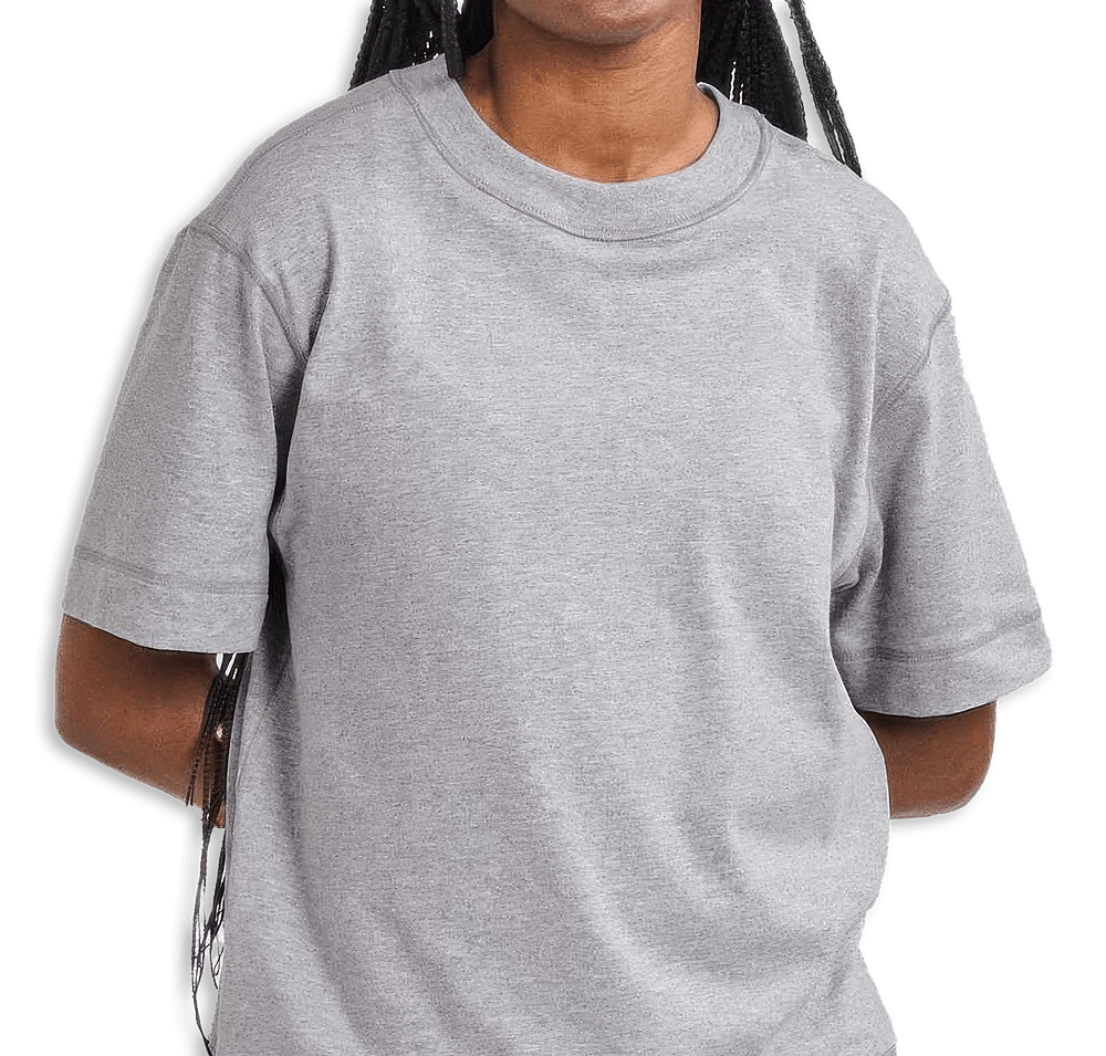 American Apparel Heavyweight Mid-Length Cotton T-shirt-default