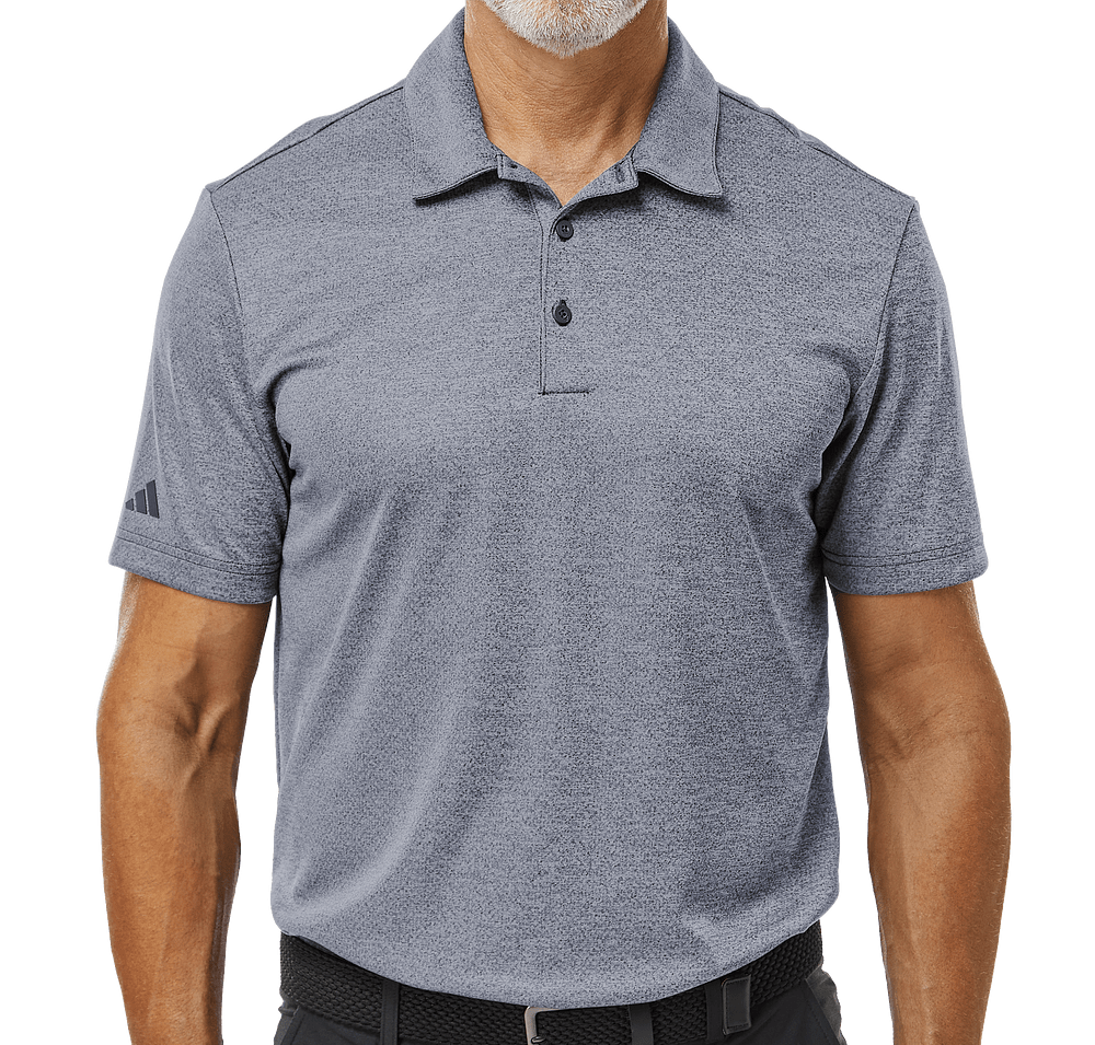 Adidas Space Dyed Recycled Performance Polo - Printed-default