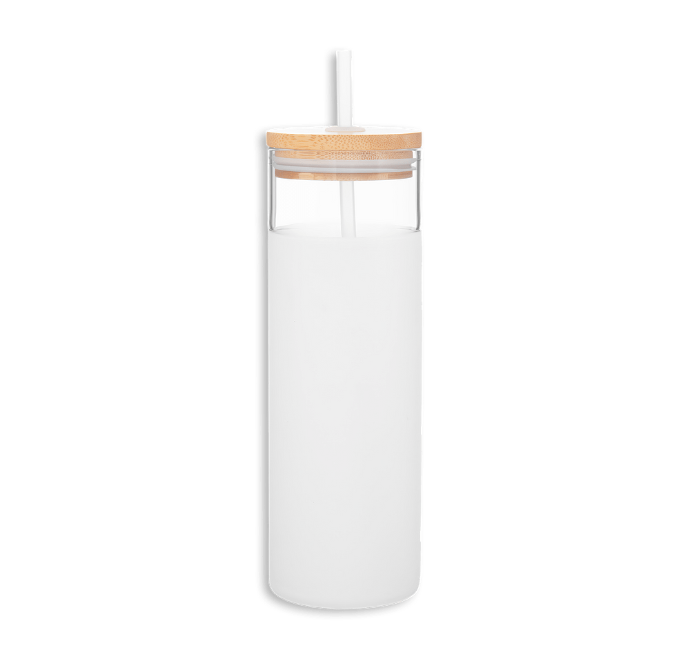 25 oz. Totem Glass Tumbler with Straw-default