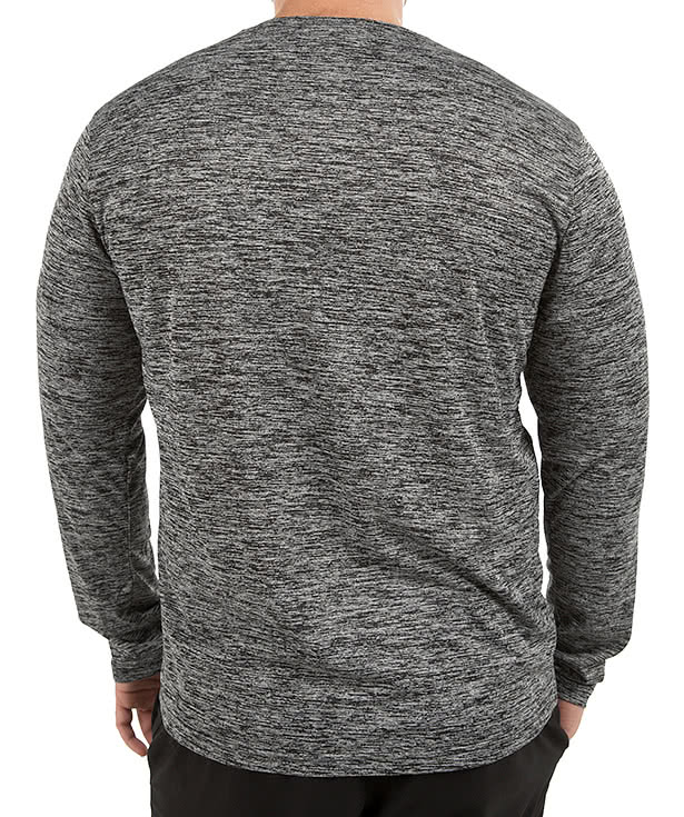 Sport-Tek Electric Heather Long Sleeve Performance Shirt