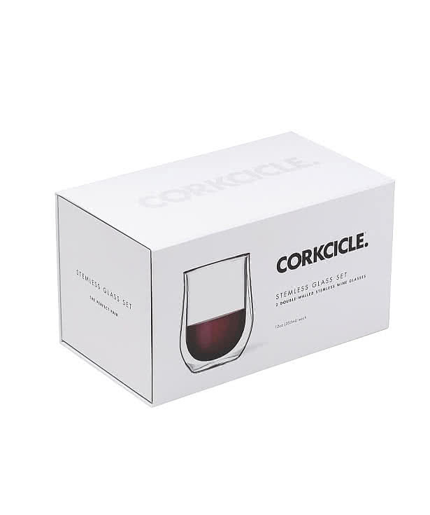Corkcicle 12 oz. Stemless Glass (Set of 2)