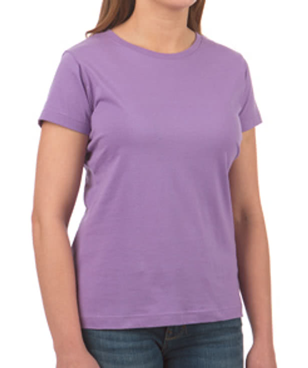 LAT Ladies Longer Length Jersey T-shirt