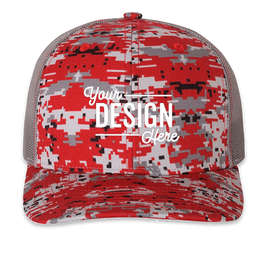 Richardson Patterned Snapback Trucker Hat