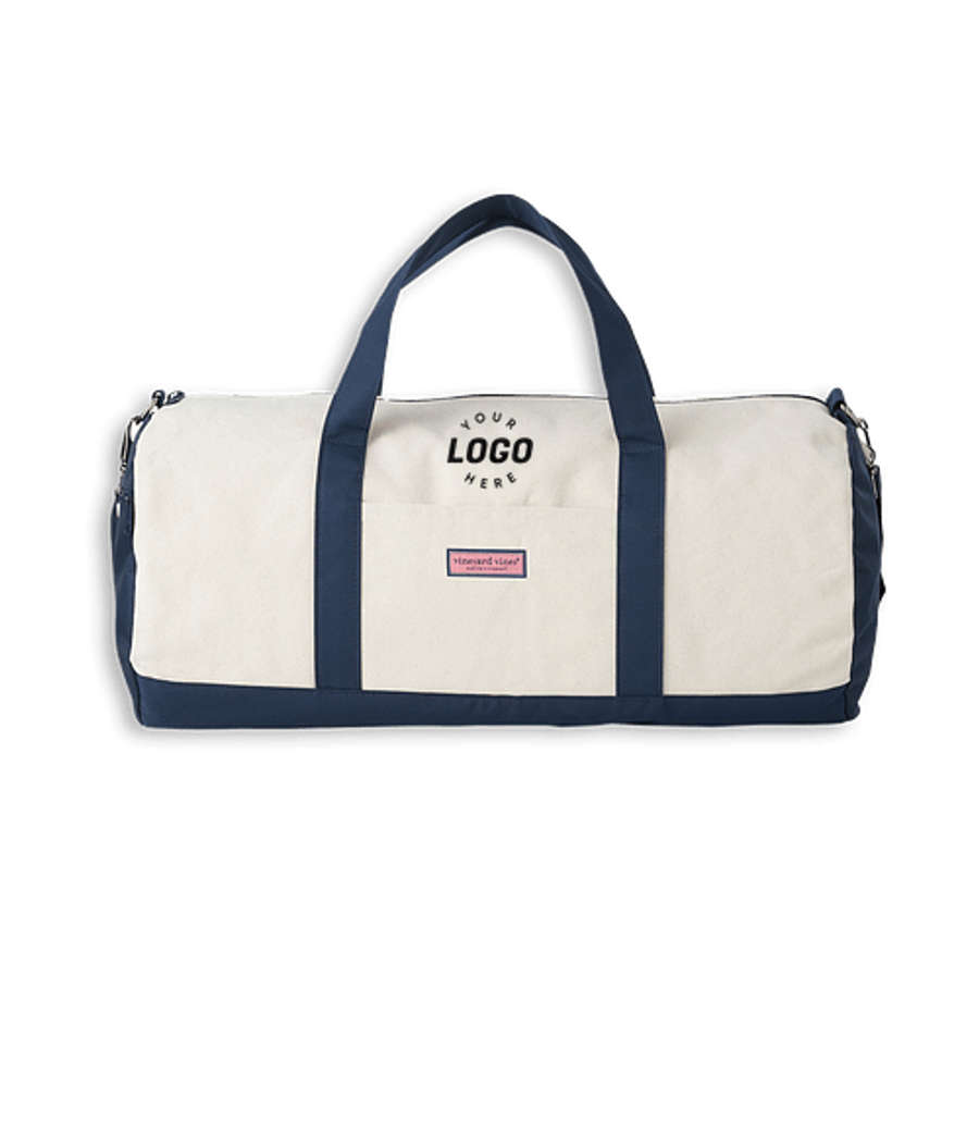 Vineyard Vines Weekender Duffel Bag in Natural