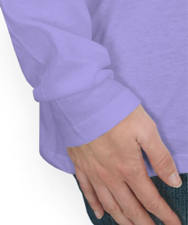 Anvil Ladies 100% Cotton Long Sleeve T-shirt