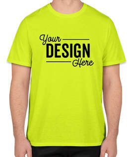 Gildan Soft Jersey Performance Shirt - Color: Safety Green