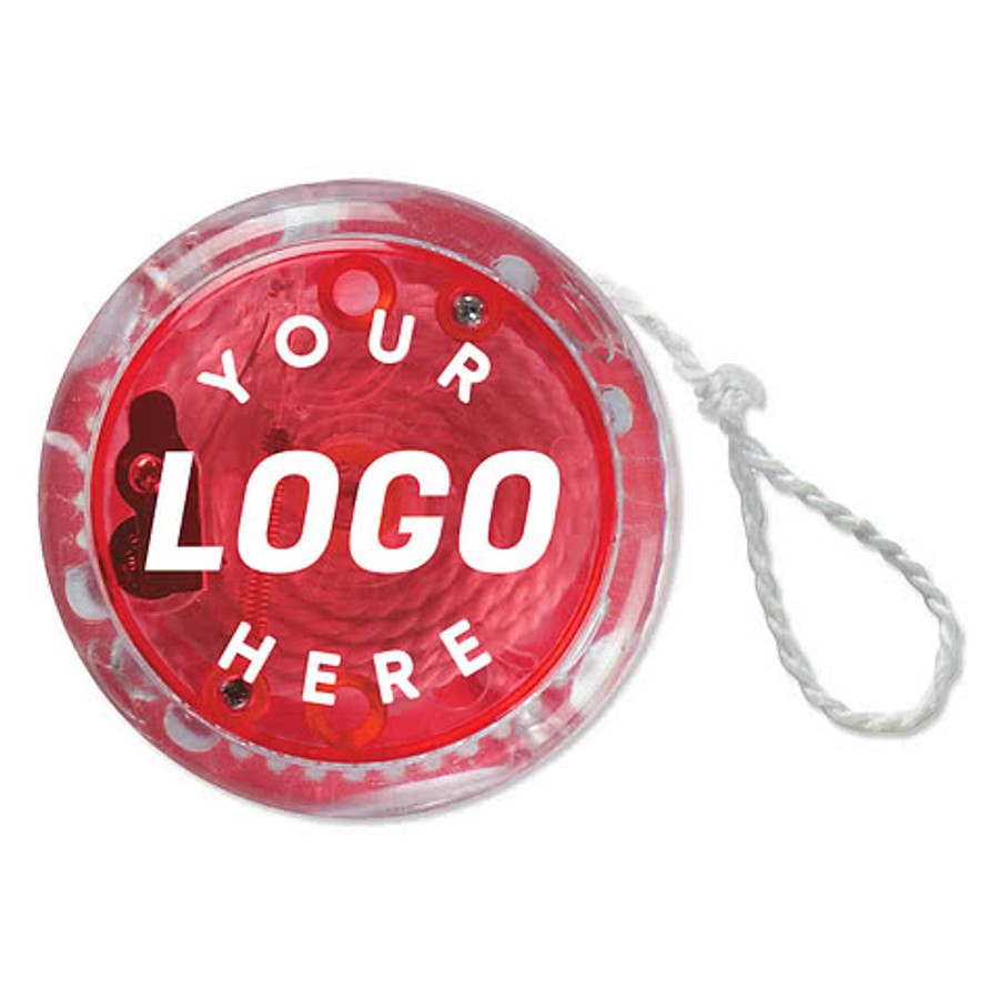 Light Up Yo-Yo in Translucent Red