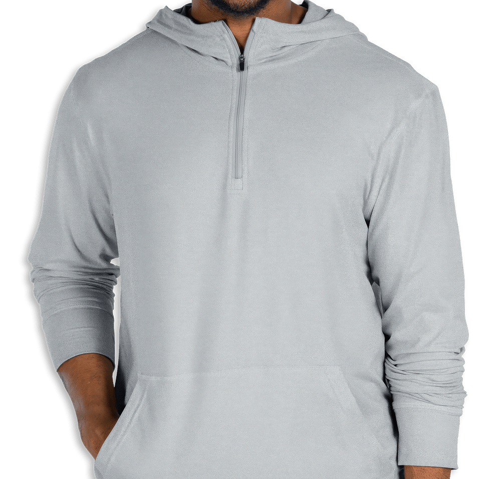 Charles River Pulse Hooded Quarter Zip Performance Shirt-default