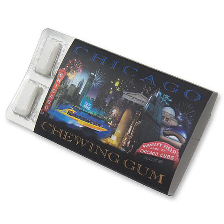 12-Piece Billboard Gum Pack in WHITE