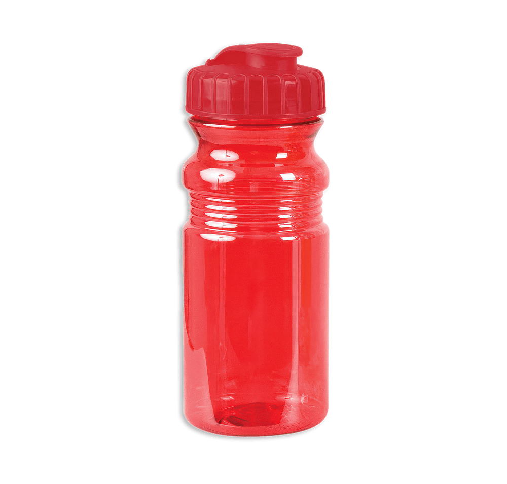20 oz. Translucent Sports Water Bottle with Snap Cap-default