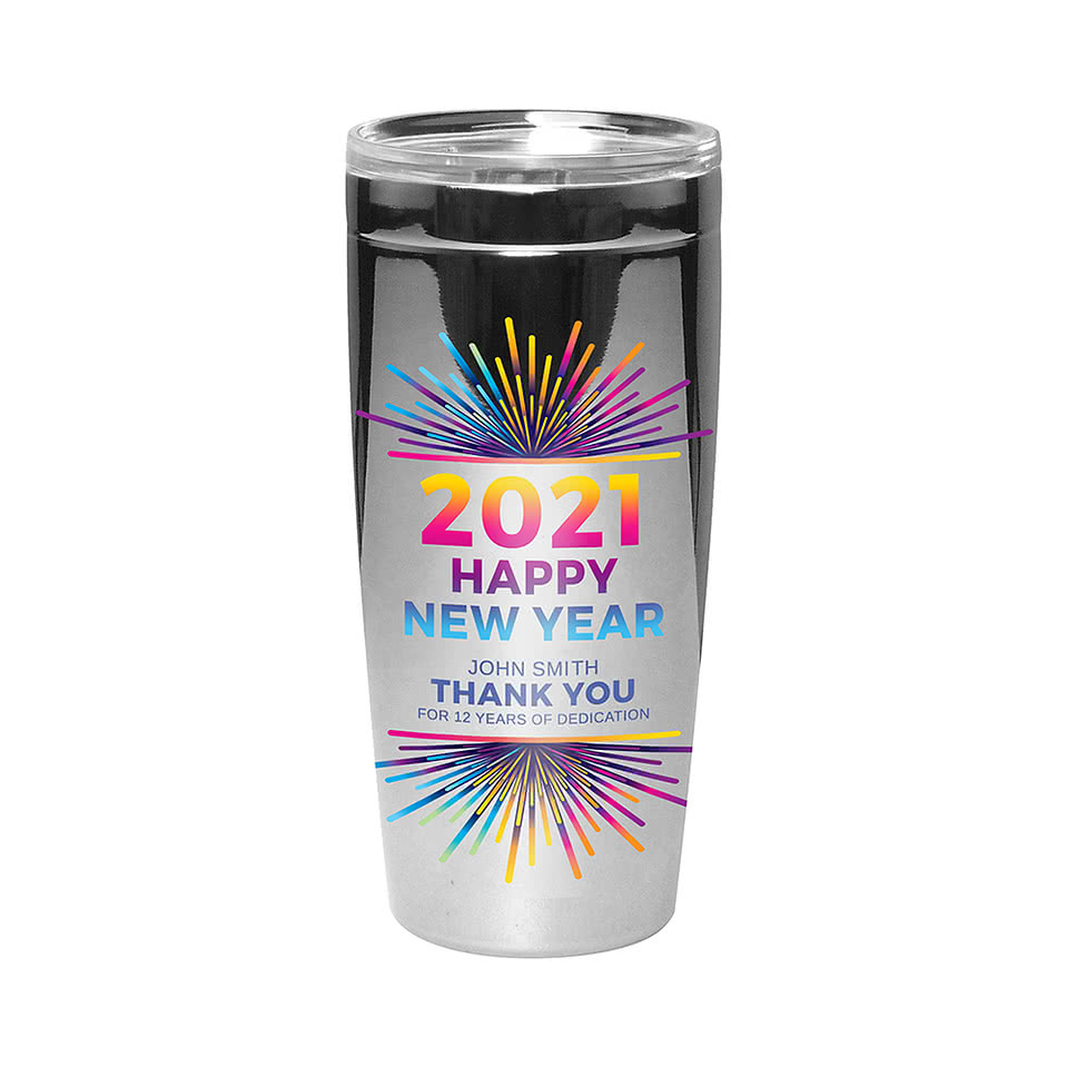 20 oz. Viking Collection Electroplated Nova Tumbler