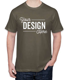American Apparel USA-Made Jersey T-shirt - Color: Army