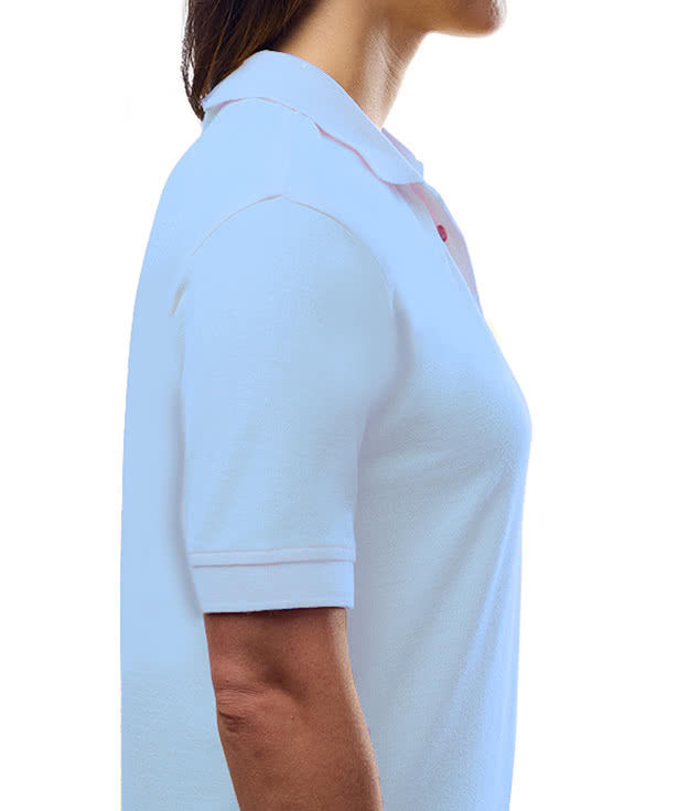 Blue Generation Women's Superblend Easy-Care Pique Polo