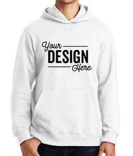 Port & Company Fan Favorite Pullover Hoodie - Color: White