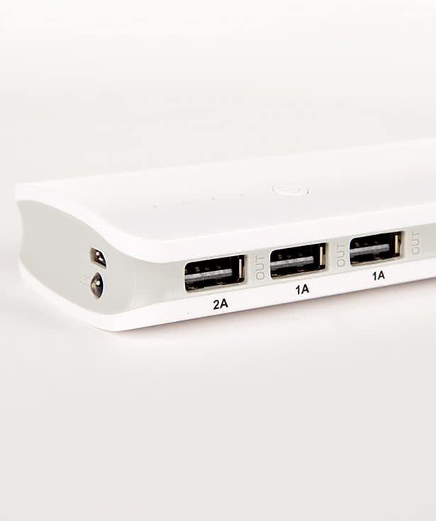 Three Port 10,000 mAh Power Bank