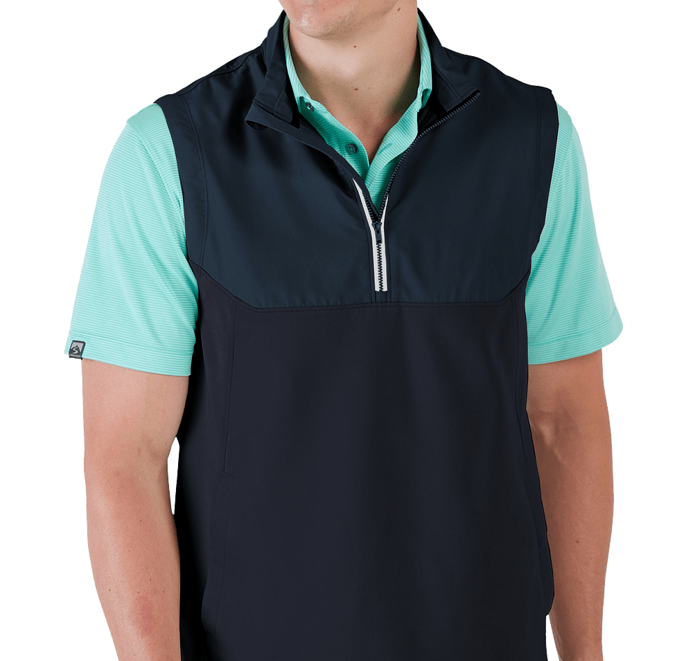 Storm Creek Tiebreaker II Recycled Quarter Zip Vest-default