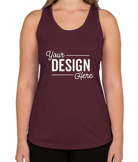 Augusta Women's Mesh Back Performance Racerback Tank - Color: Maroon
