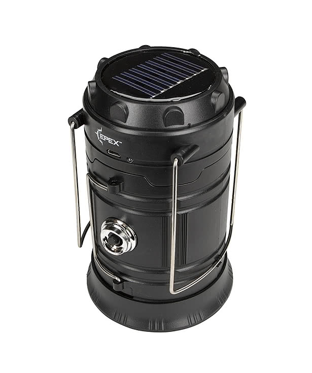 EPEX North Fork Park Solar Lantern Flashlight