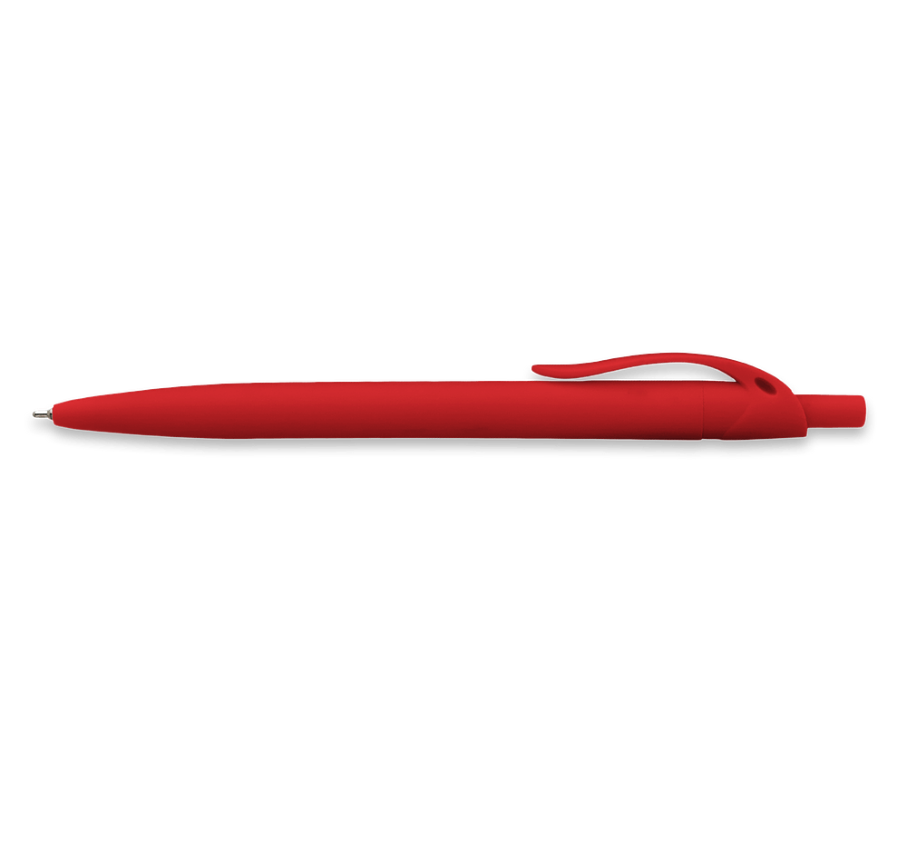 Sleek Write Rubberized Ballpoint Pen (black ink)-default