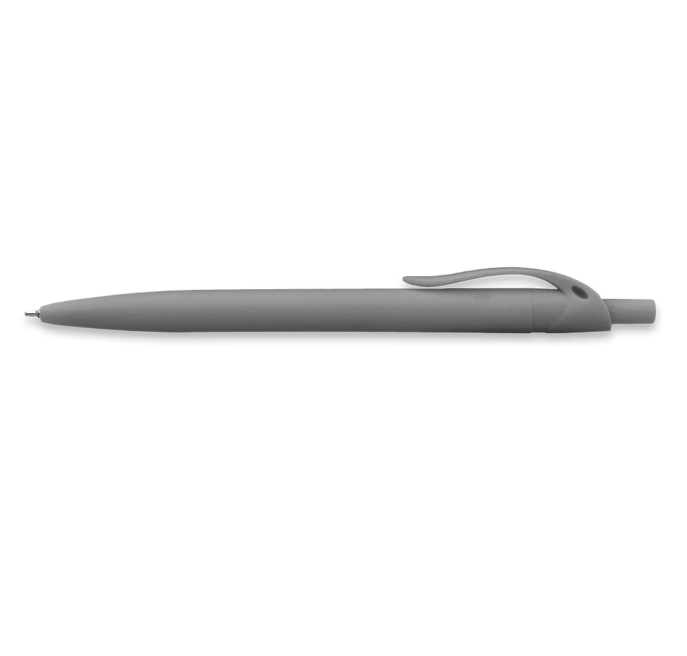 Sleek Write Rubberized Ballpoint Pen (black ink)-default