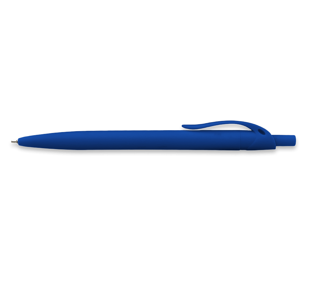 Sleek Write Rubberized Ballpoint Pen (black ink)-default