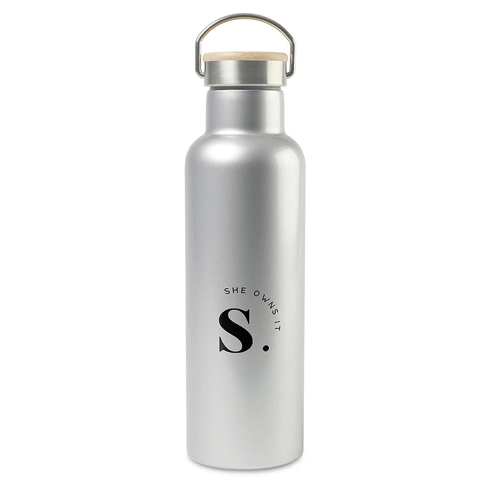 25 oz. Aviana Metallics Double Wall Stainless Steel Wine Bottle