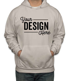 Hanes EcoSmart 50/50 Pullover Hoodie - Color: Sand