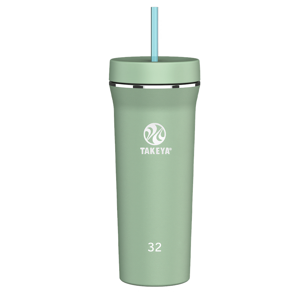 Takeya Laser Engraved 32 oz. Stainless Steel Insulated Tumbler with Straw-default