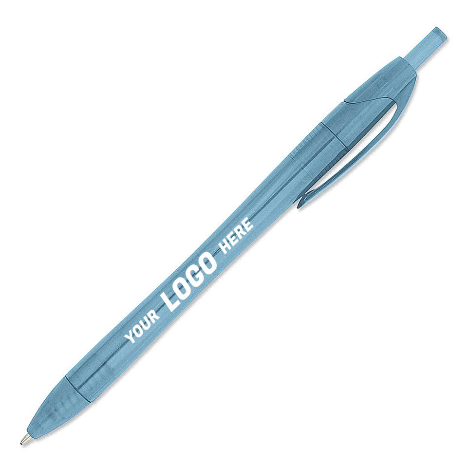 Recycled Translucent Dart Pen (black ink)