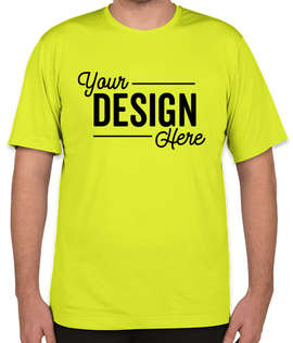 Sport-Tek Soft Jersey Performance Shirt - Color: Neon Yellow