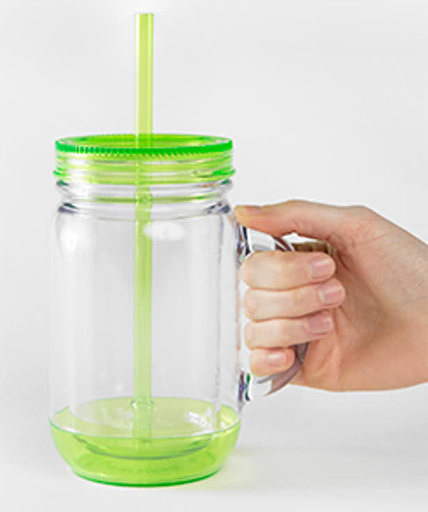 20 oz. Mason Jar-Style Acrylic Mug