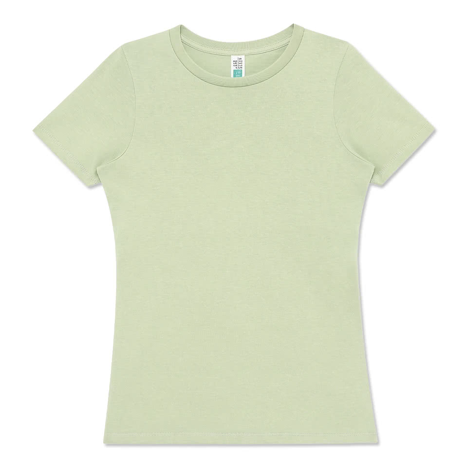 Lane Seven Women's Reactive-Dyed Crewneck T-shirt