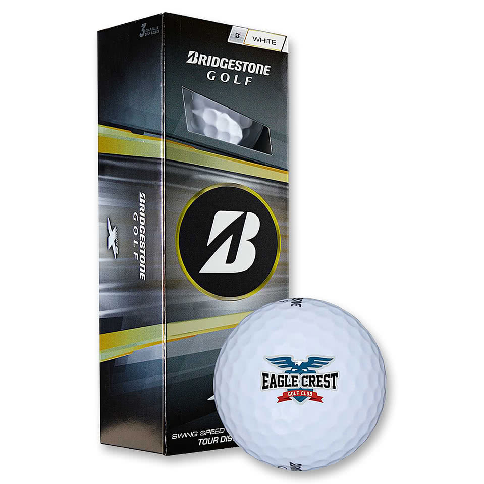 Bridgestone Tour B X Golf Balls (Box of 3)