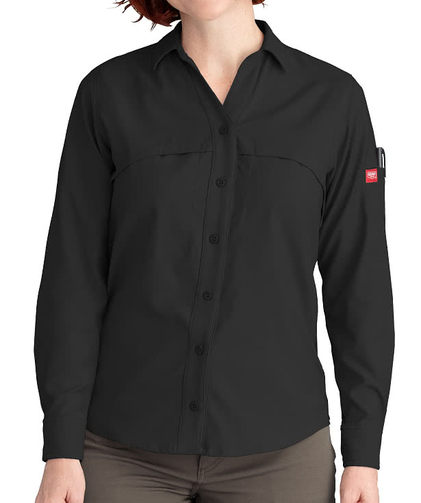 Red Kap Women’s Coolcore UPF 50 Work Shirt
