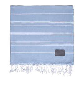 Kanata Peshtemal 100% Cotton Turkish Towel - Color: Blue
