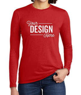 Allmade Women's Tri-Blend Long Sleeve T-shirt