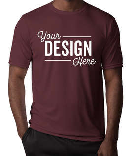 A4 Promotional Performance Shirt - Color: Maroon