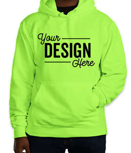 Port & Company Essential Pullover Hoodie - Color: Safety Green