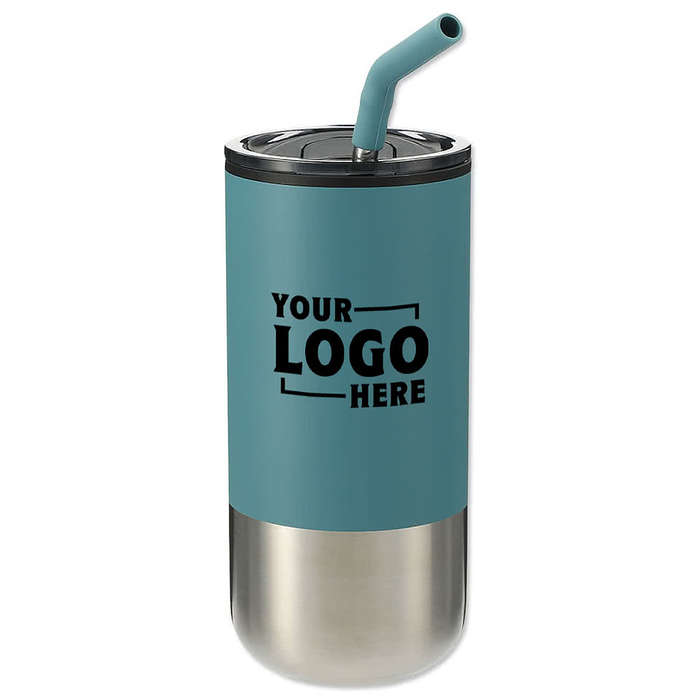 16 oz. Lagom Insulated Tumbler with Straw