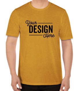 Next Level Festival Lightweight Crewneck T-shirt - Color: Antique Gold