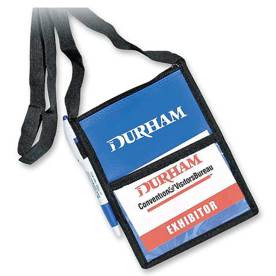 Tradeshow Badge Holder in Black