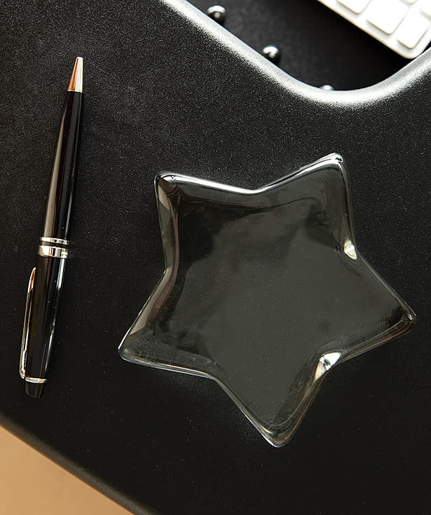 Laser Engraved Star Paperweight