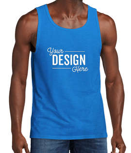 Allmade Tri-Blend Tank - Color: Azure Blue