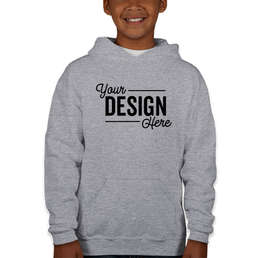 Jerzees Youth Nublend 50/50 Pullover Hoodie - Color: Athletic Heather