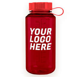 32 oz. Polycarbonate Water Bottle - Color: Red