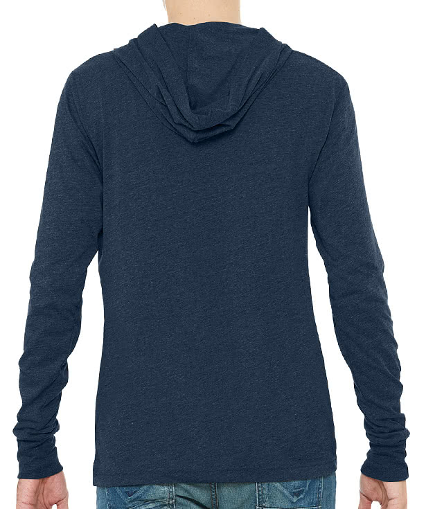 Bella + Canvas Jersey Lightweight Pullover Hoodie